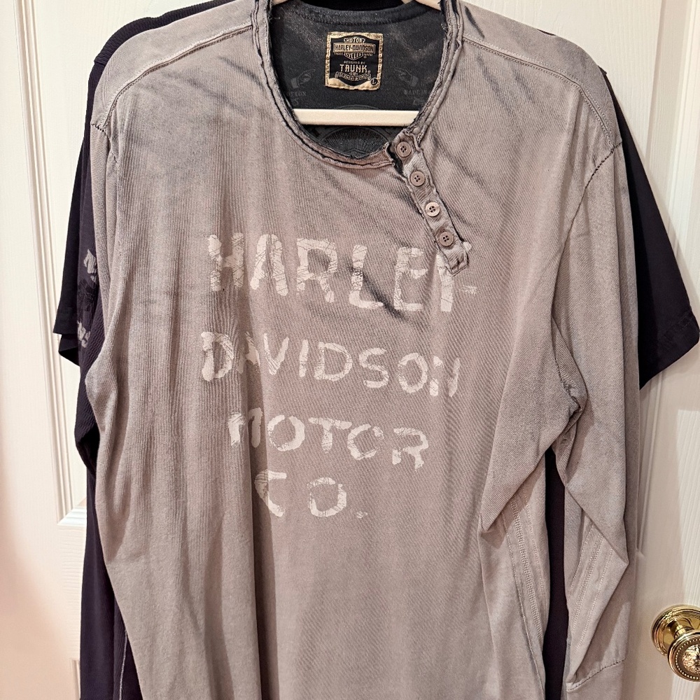 Lot of 11 Harley Davidson Shirts